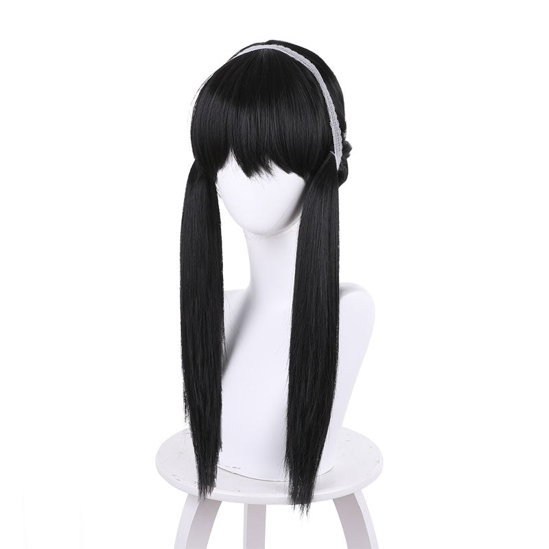 anime spy family yor forger black long cosplay wigs