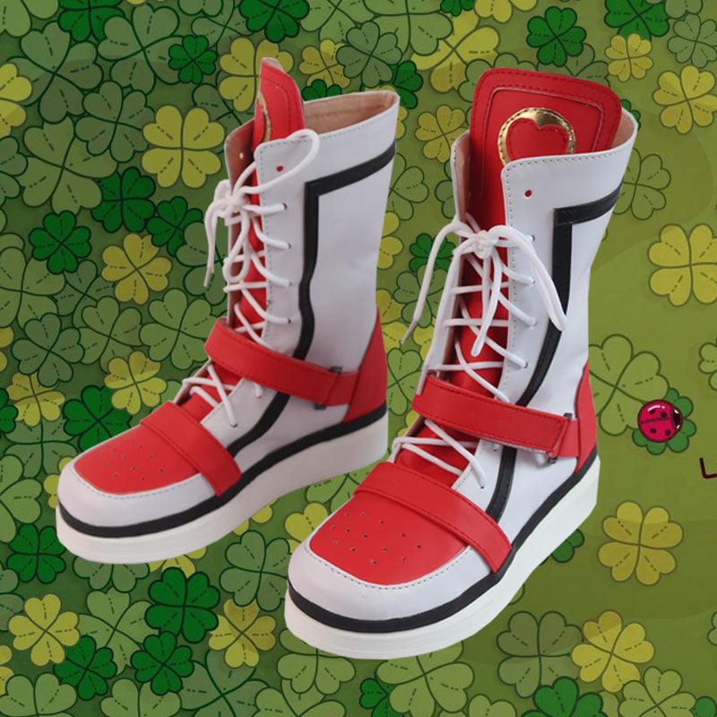 game twisted wonderland ace catey trappola cosplay boots shoes for carnival