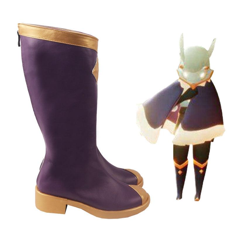 Sky: Children of the Light Season of Rhythm Game Cosplay Boots High Cut Shoes - coscrew