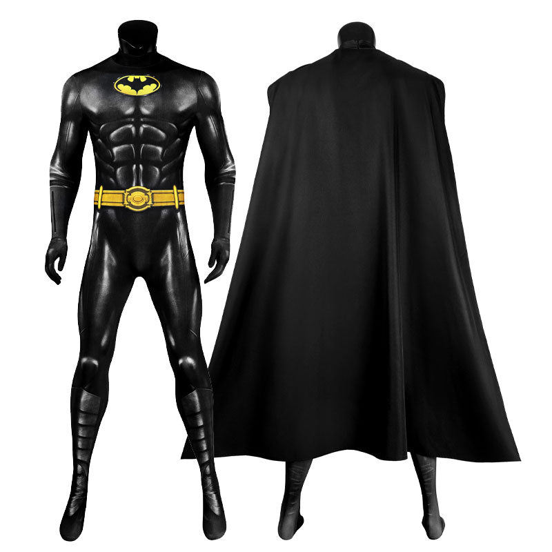 the flash 2023 batman black jumpsuit cosplay costumes