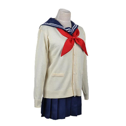 anime my hero academia himiko toga jk school uniform cosplay costume
