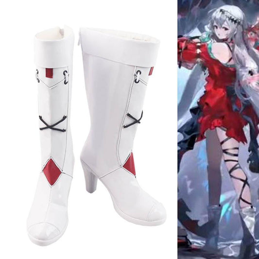 Game Arknights Skadi the Corrupting Heart Ver. B Cosplay Boots Shoes for Cosplay Anime Carnival - coscrew