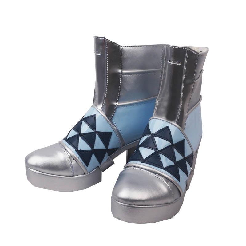 Arknights Saileach Game Cosplay Blue Boots Shoes for Cosplay Carnival - coscrew