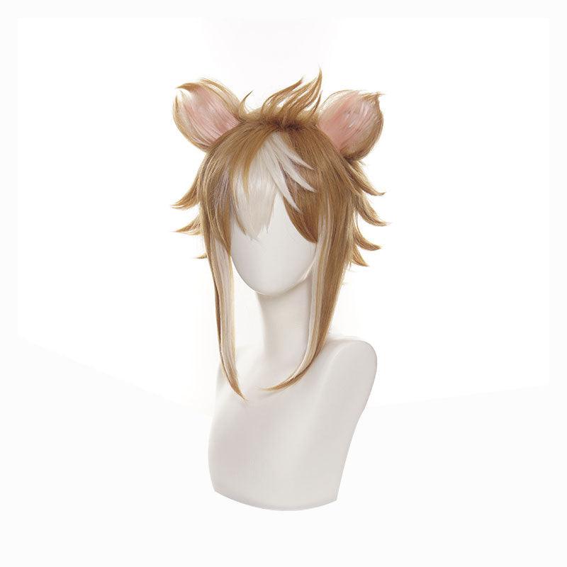 game genshin impact gorou brown cosplay wigs