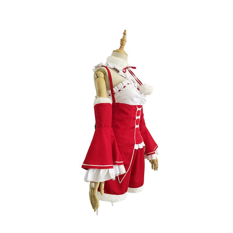 Anime Re:Zero Starting Life in Another World Rem Christmas Cosplay Costume