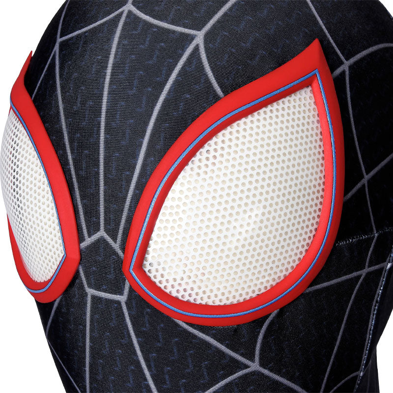 spider man into the spider verse miles morales jumpsuit cosplay costumes