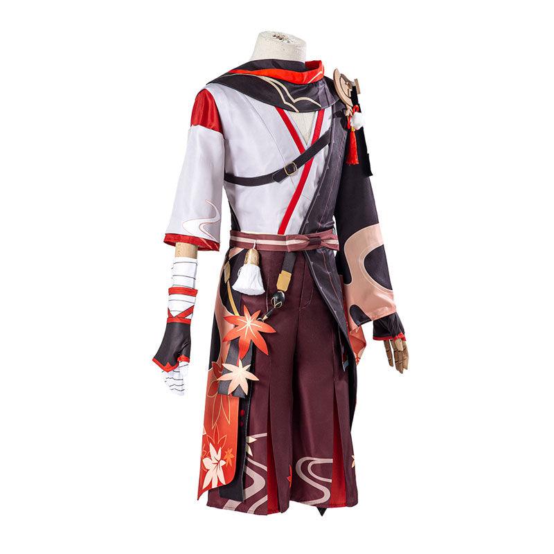 game genshin impact kazuha fullsuit cosplay costumes