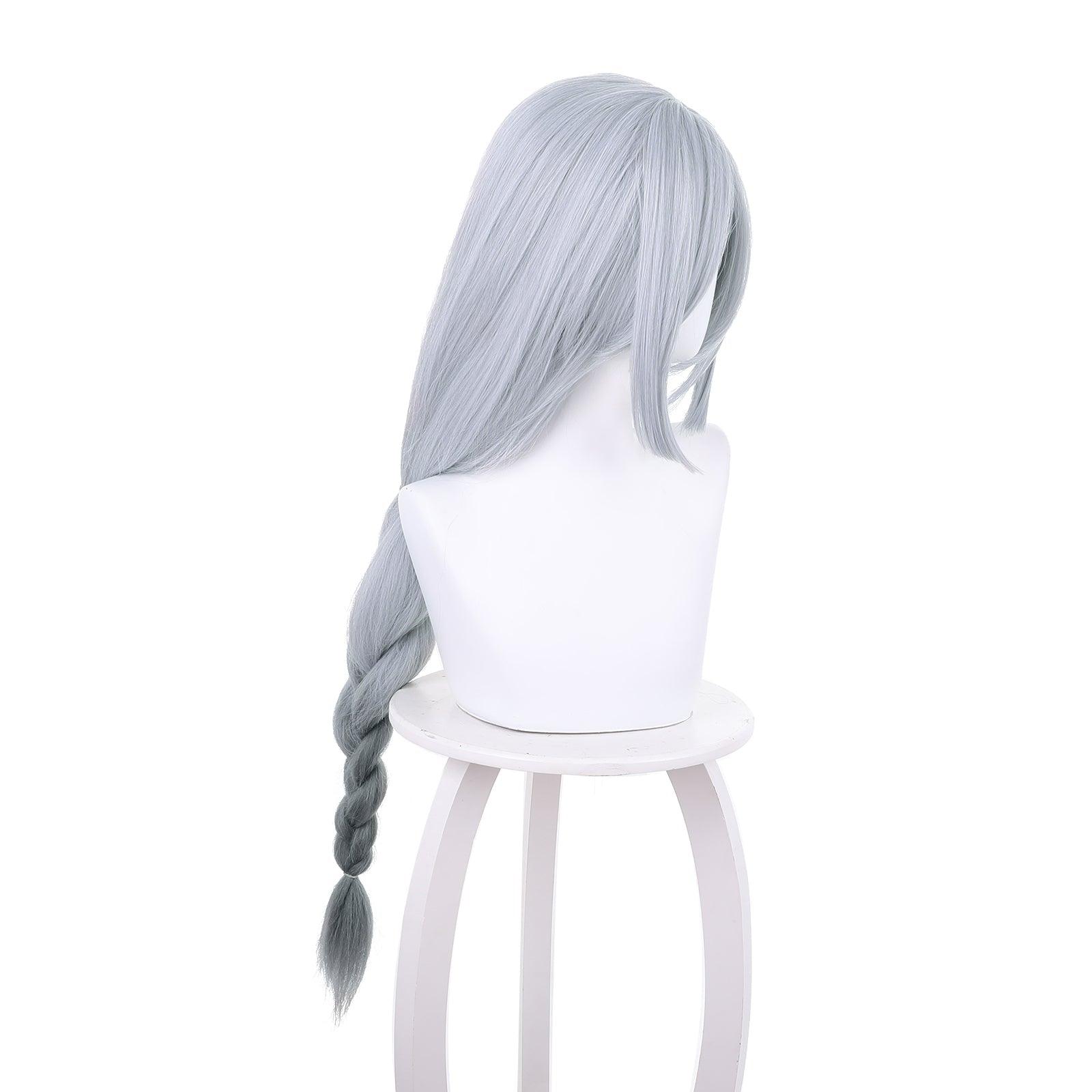 coscrew anime genshin impact shenhe grey blue gradient grey long cosplay wig 503x