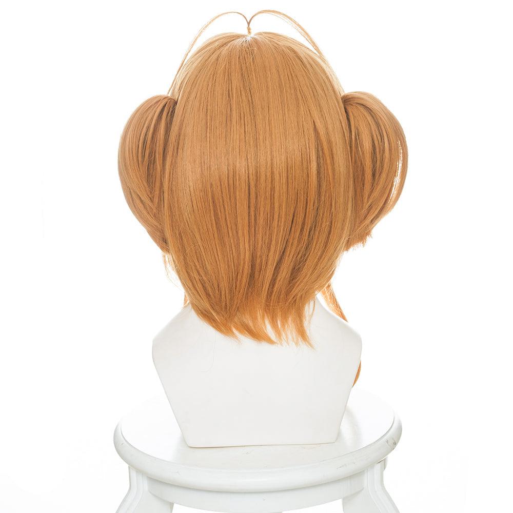 coscrew anime cardcaptor sakura sakura brown short cosplay wig 455a