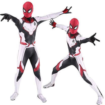 endgame quantum realm spider man deadpool suit jumpsuit halloween bodysuit for kids adult