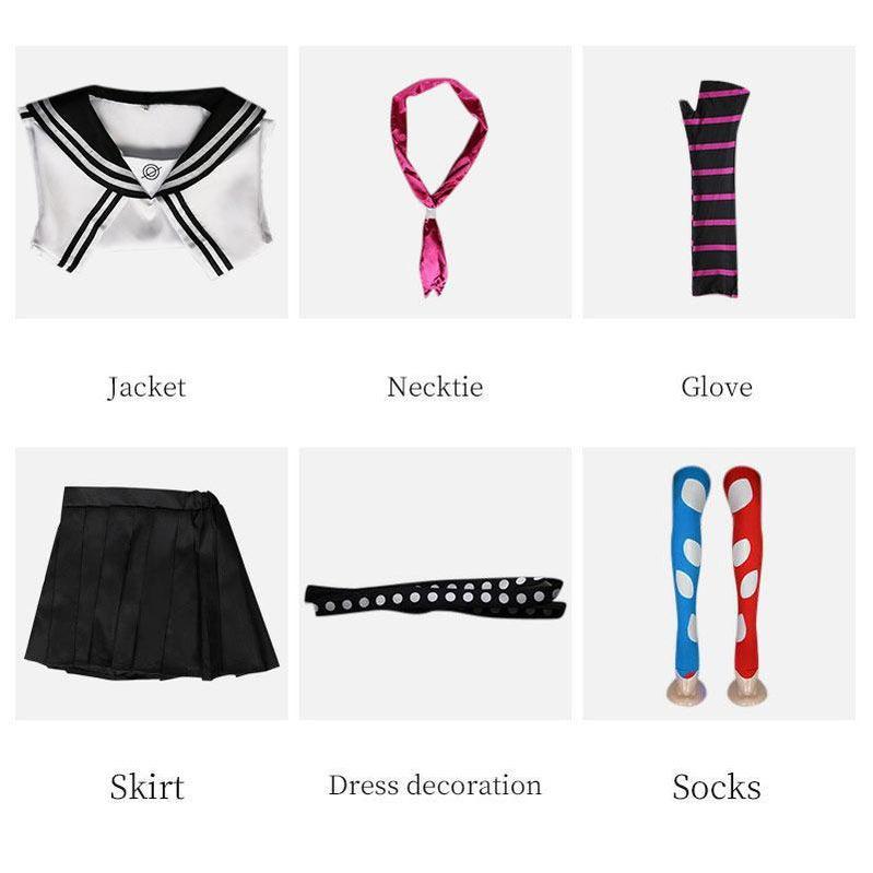 anime danganronpa trigger happy havoc mioda ibuki uniform cosplay costumes