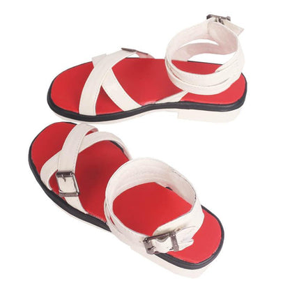 arknights angelina coral coast summer flower game cosplay sandals shoes for carnival