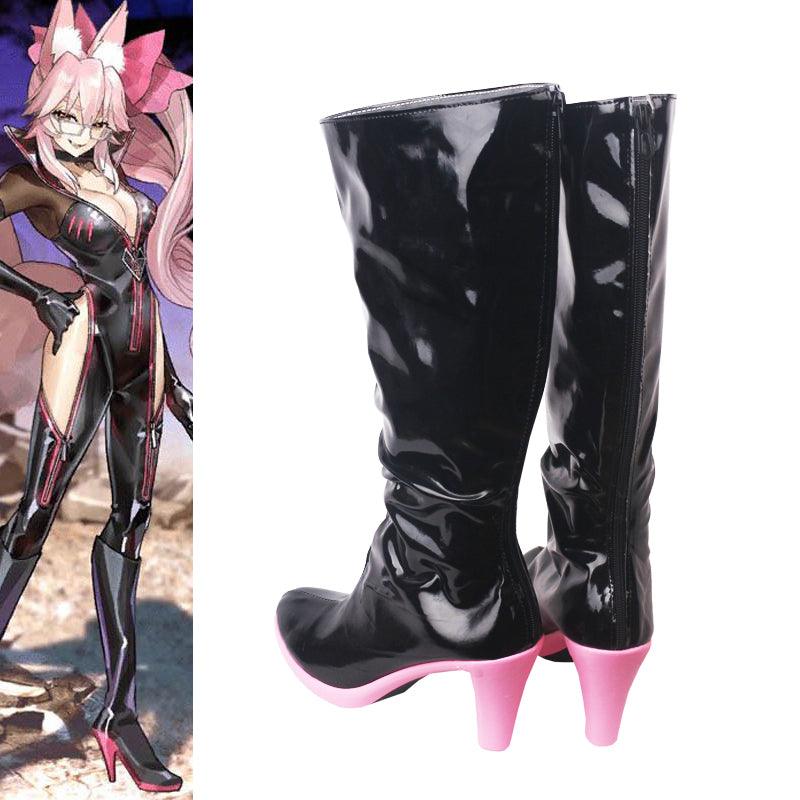 game fgo fate grand order koyanskaya of light tamamo no mae bunny girl cosplay boots shoes for carnival