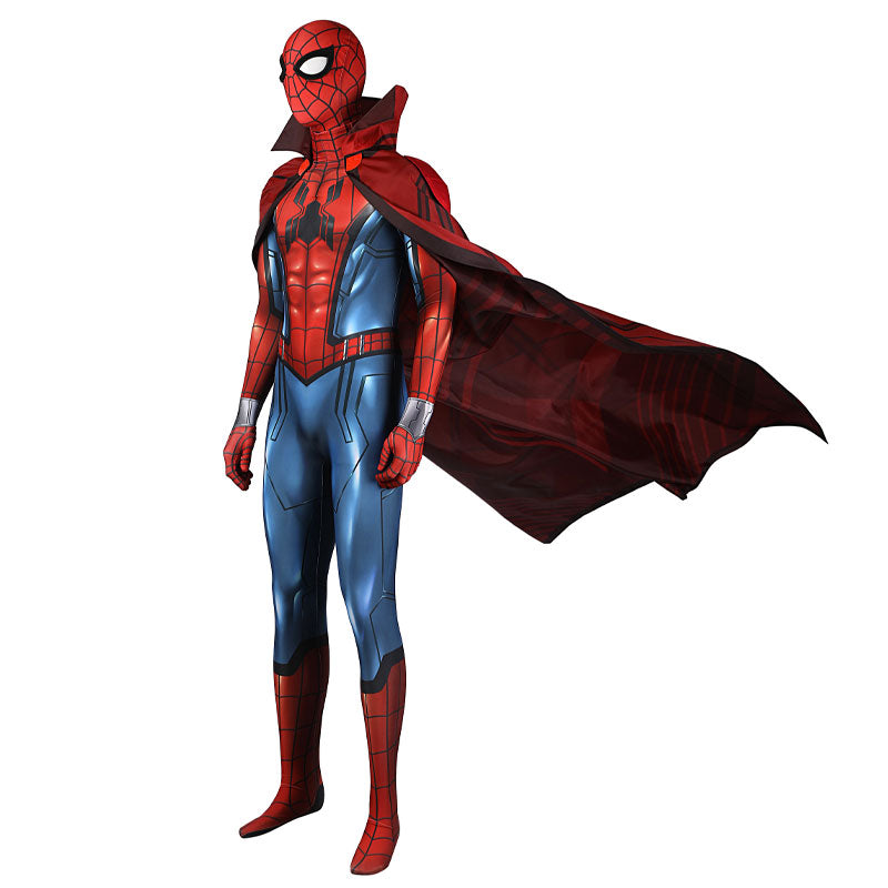 what if zombie hunter spider man peter parker spiderman jumpsuit fullset cosplay costumes