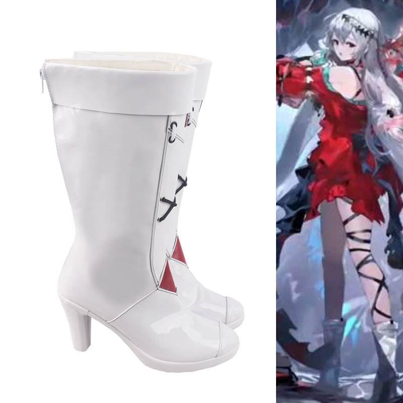 game arknights skadi the corrupting heart ver b cosplay boots shoes for cosplay anime carnival