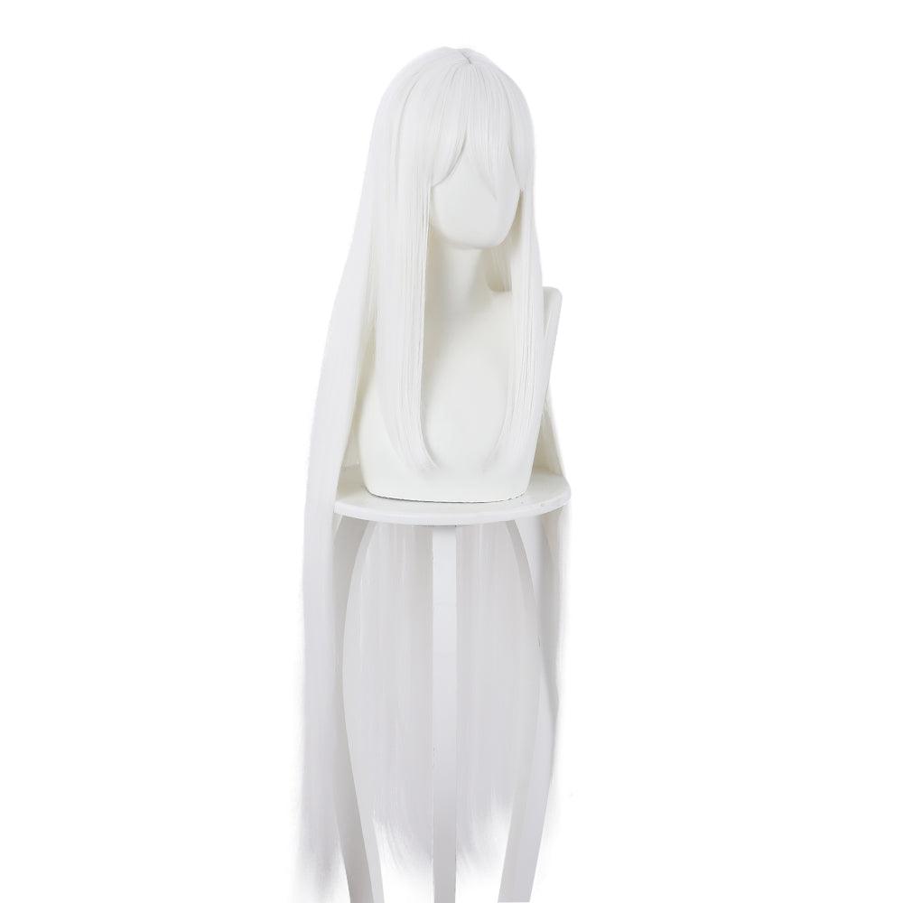 coscrew Anime Re:Life in a different world from zero Echidna White Long Cosplay Wig 400GA - coscrew