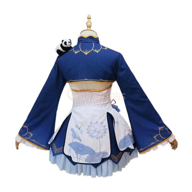 Anime Re:Zero Starting Life in Another World Rem and Ram Chinoiserie Cosplay Costume