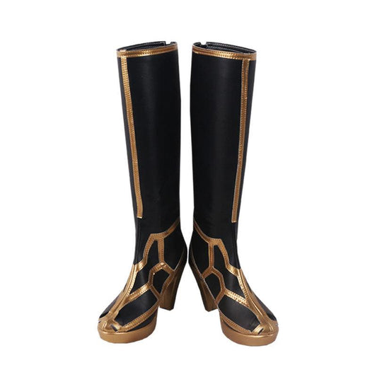 Game FGO Fate/Grand Order Arcade Cabinet Merlin Cosplay Boots Shoes for Cosplay Anime Carnival - coscrew
