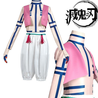 anime demon slayer kimetsu no yaiba akaza komaji cosplay costumes