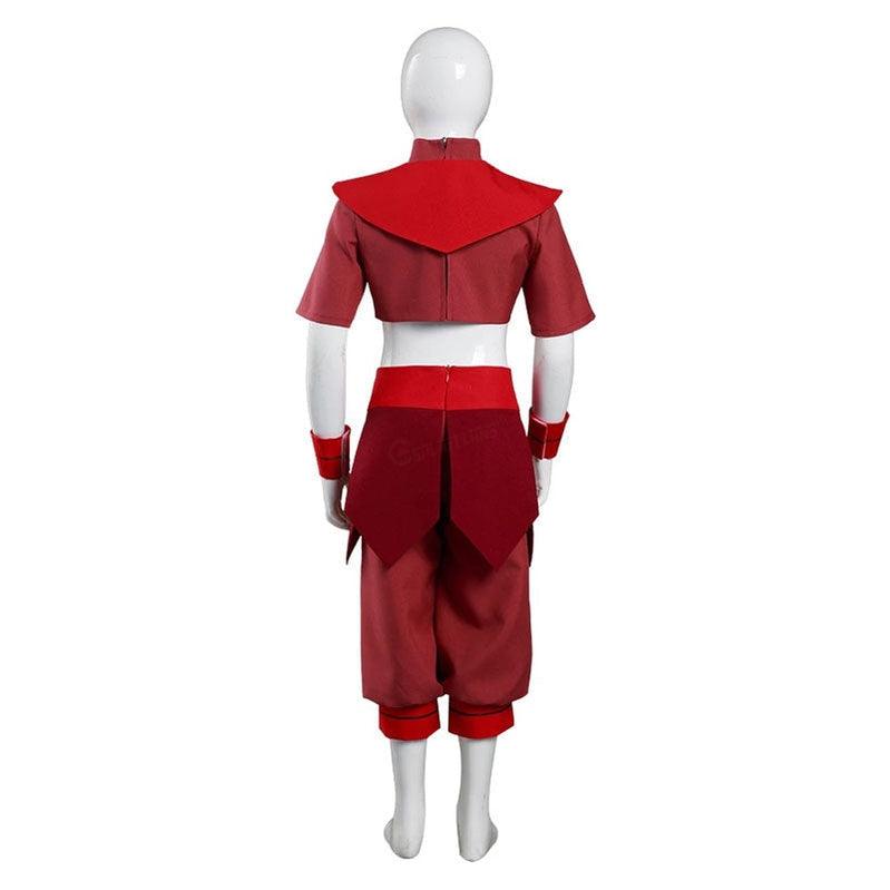 anime avatar the last airbender ty lee outfit cosplay costumes
