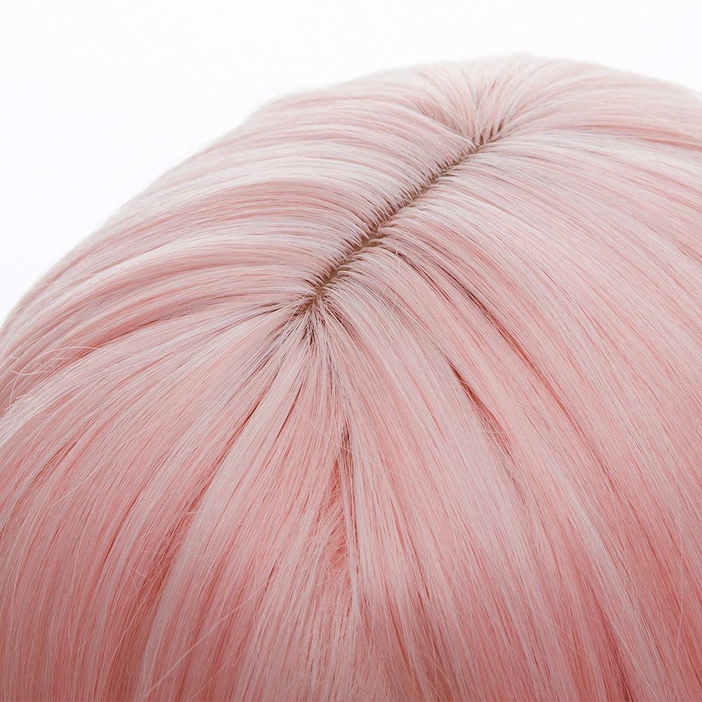 coscrew Anime DARLING in the FRANXX ZERO TWO Pink Long Cosplay Wig 461B - coscrew