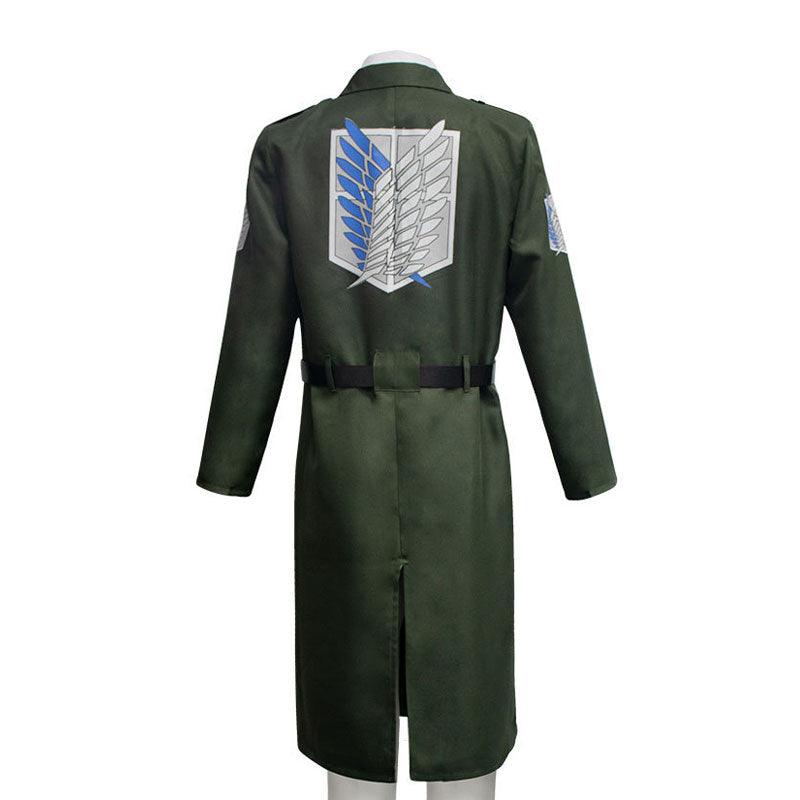 anime attack on titan 4 season mikasa ackerman survey corps uniform set cosplay costume
