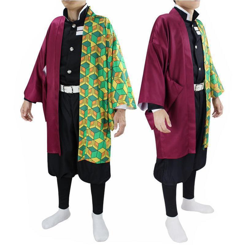 anime demon slayer kimetsu no yaiba tomioka giyuu kimono cosplay costumes