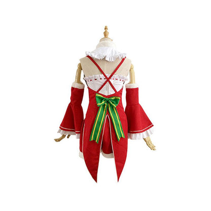 anime re zero starting life in another world rem christmas cosplay costume