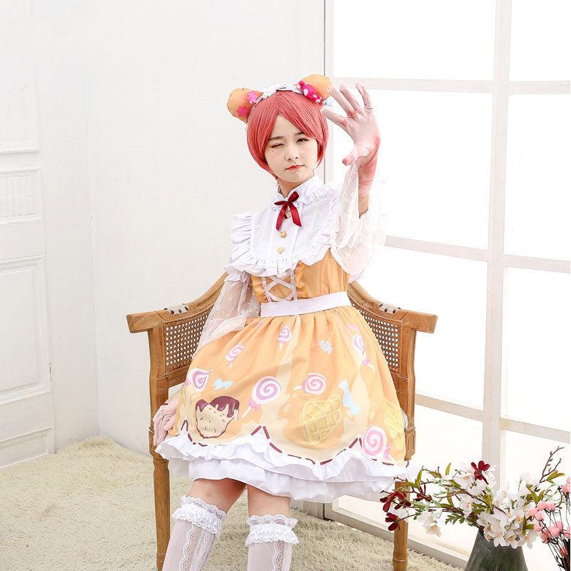 game identity v tracy reznik mechanic candy girl cosplay costume