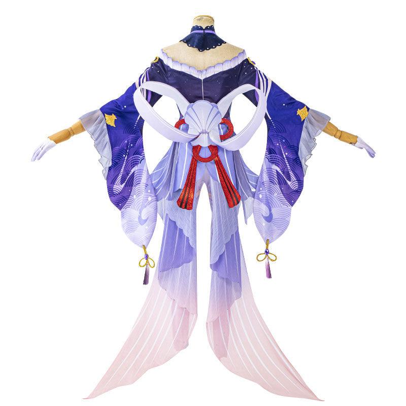 game genshin impact sangonomiya kokomi halloween cosplay costumes