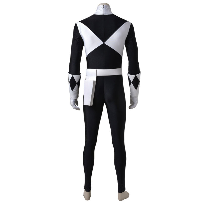 mighty morphin power rangers zack taylor black ranger cosplay costumes