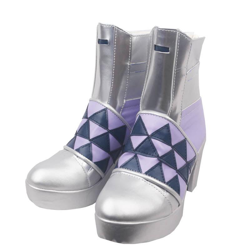 arknights saileach game cosplay purple boots shoes for cosplay carnival