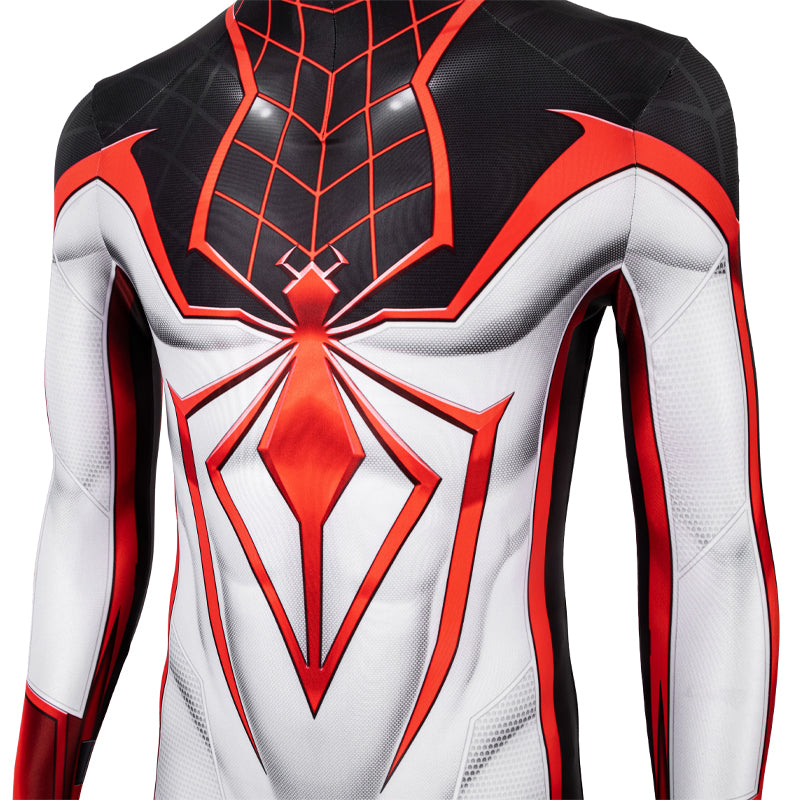 ps5 spider man miles morales t r a c k suit jumpsuit cosplay costumes