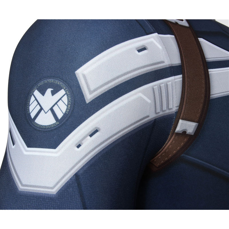 captain america the winter soldier steve rogers jumpsuit cosplay costumes