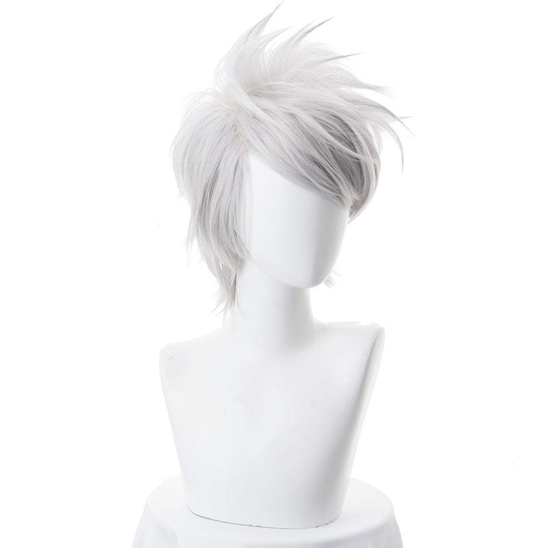 Anime Naruto Hatake Kakashi Short White Cosplay Wigs