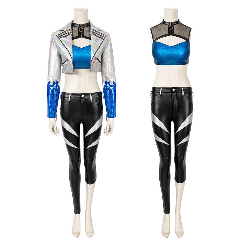 game lol kda all out kaisa fullset cosplay costumes