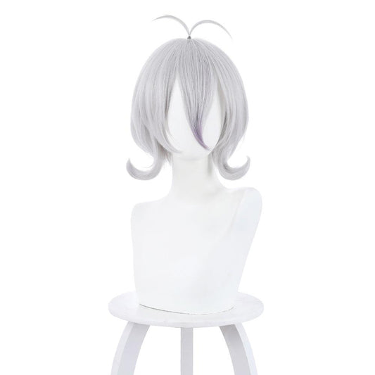 coscrew anime princess connect re dive kokkoro white short cosplay wig 499a