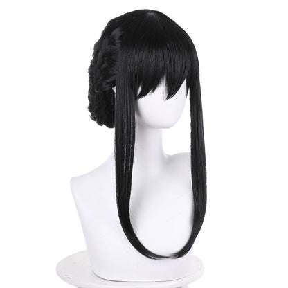 anime spy family yor forger black cosplay wigs