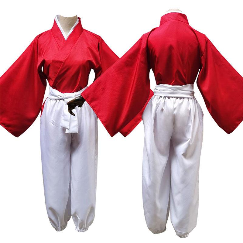anime demon slayer kimetsu no yaiba kamado tanjuurou dance of the fire god hinokami kagura cosplay costume