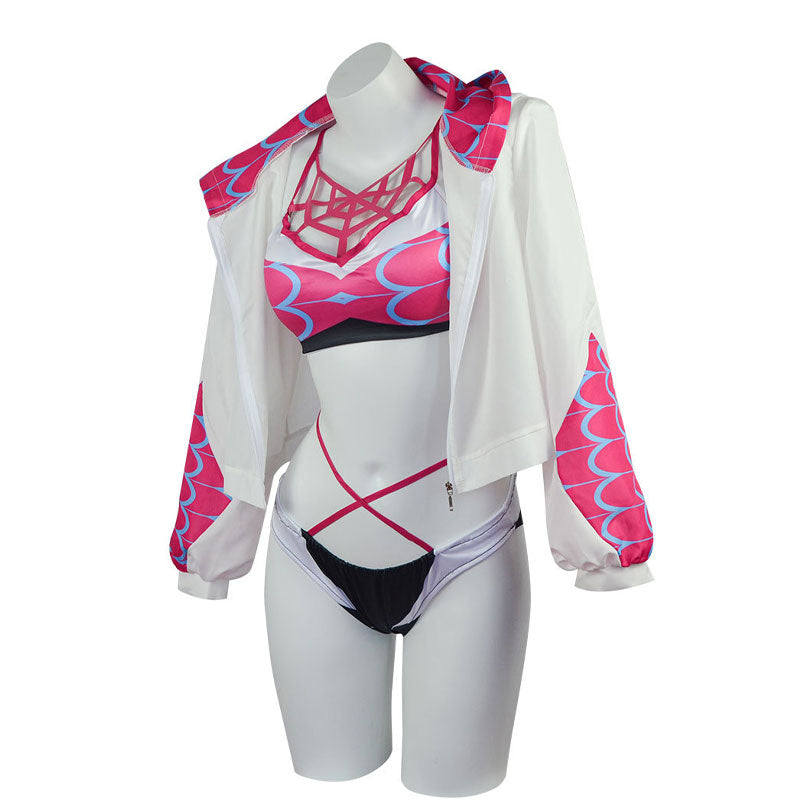 spider man across the spider verse gwen swimsuit cosplay costumes