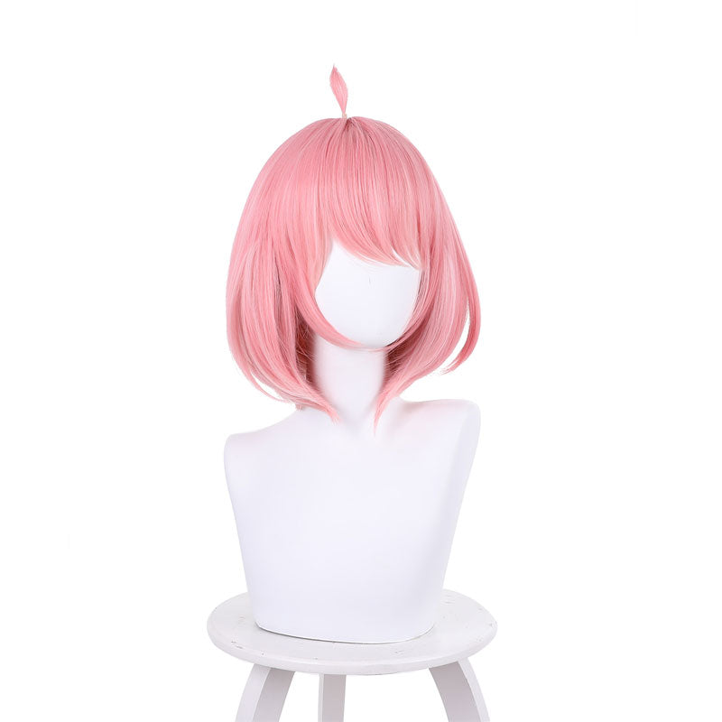 anime spy family anya forger pink cosplay wigs