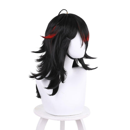anime cosplay wigs for vox akuma black red gradient cosplay wig of nijisanji 536a