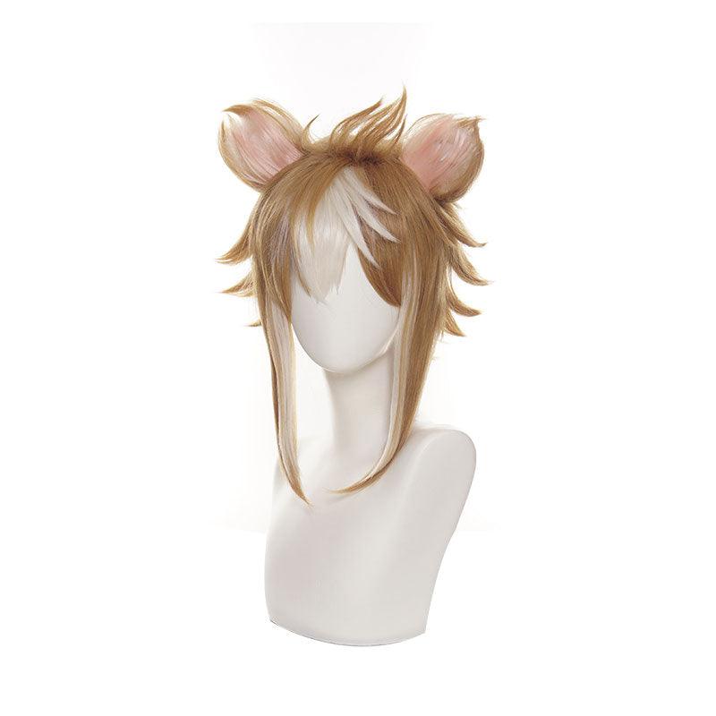 game genshin impact gorou brown cosplay wigs