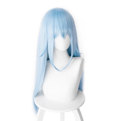 that time i got reincarnated as a slime rimuru tempest blue long cosplay wig 473a