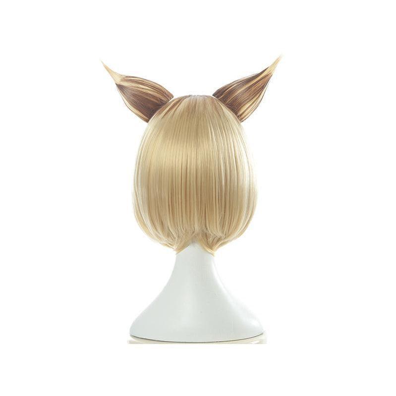 lol kda skin prestige edition nine tailed fox ahri 30cm black gradient blonde cosplay wigs