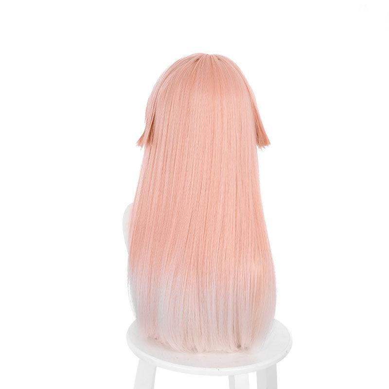 game genshin impact yanfei pink long cosplay wigs