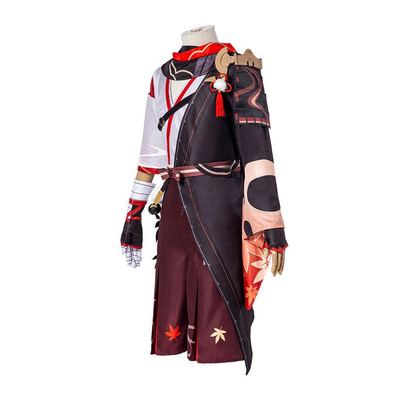 game genshin impact kazuha fullsuit cosplay costumes