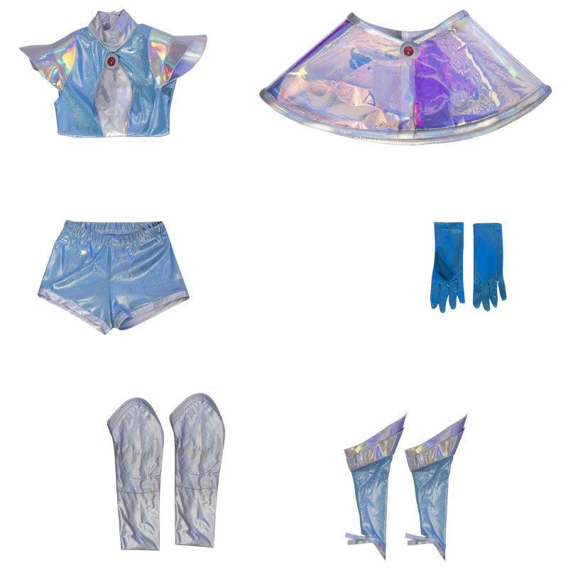  LOL Space Groove Lux Fullset Cosplay Costumes