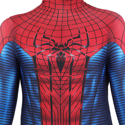 the amazing spider man peter parker jumpsuits child cosplay costume