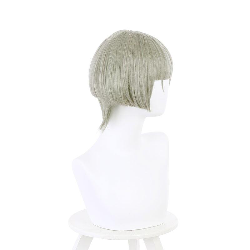 game genshin impact sayu cosplay linen cyan wigs